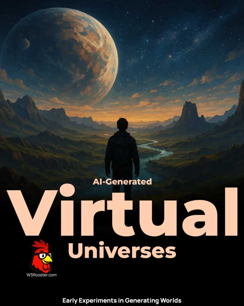 AI-Generated Virtual Universes for Exploration 1 AI-Generated Virtual Universes for Exploration