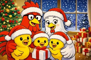 W3Rooster-Merry Christmas