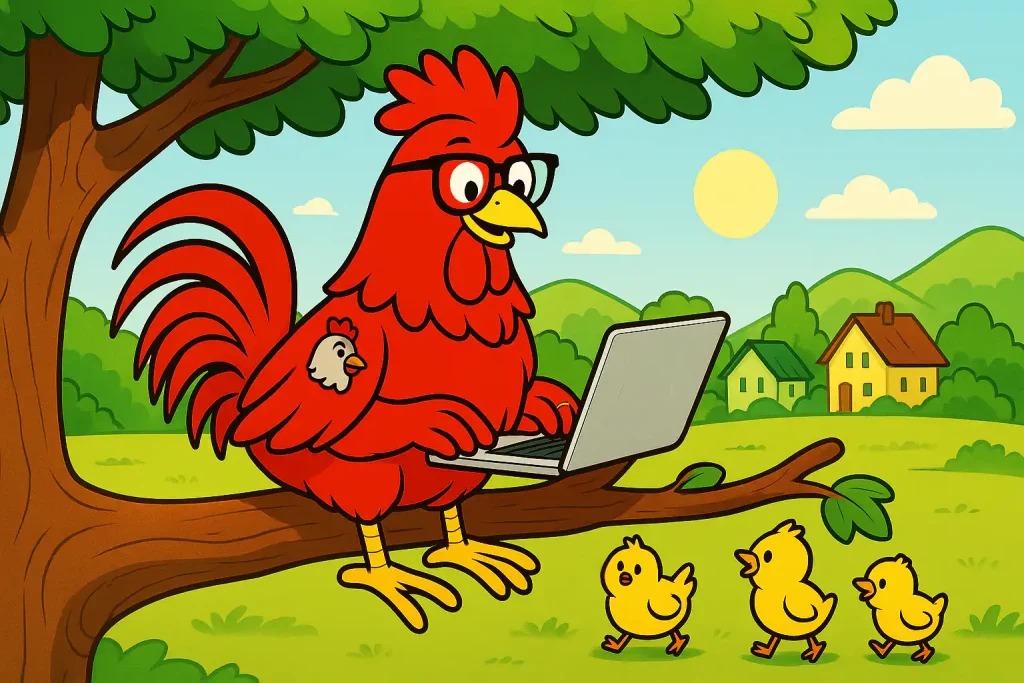 The passive nature of EVM means... 1 W3Rooster is sitting on another branch, working with charts
