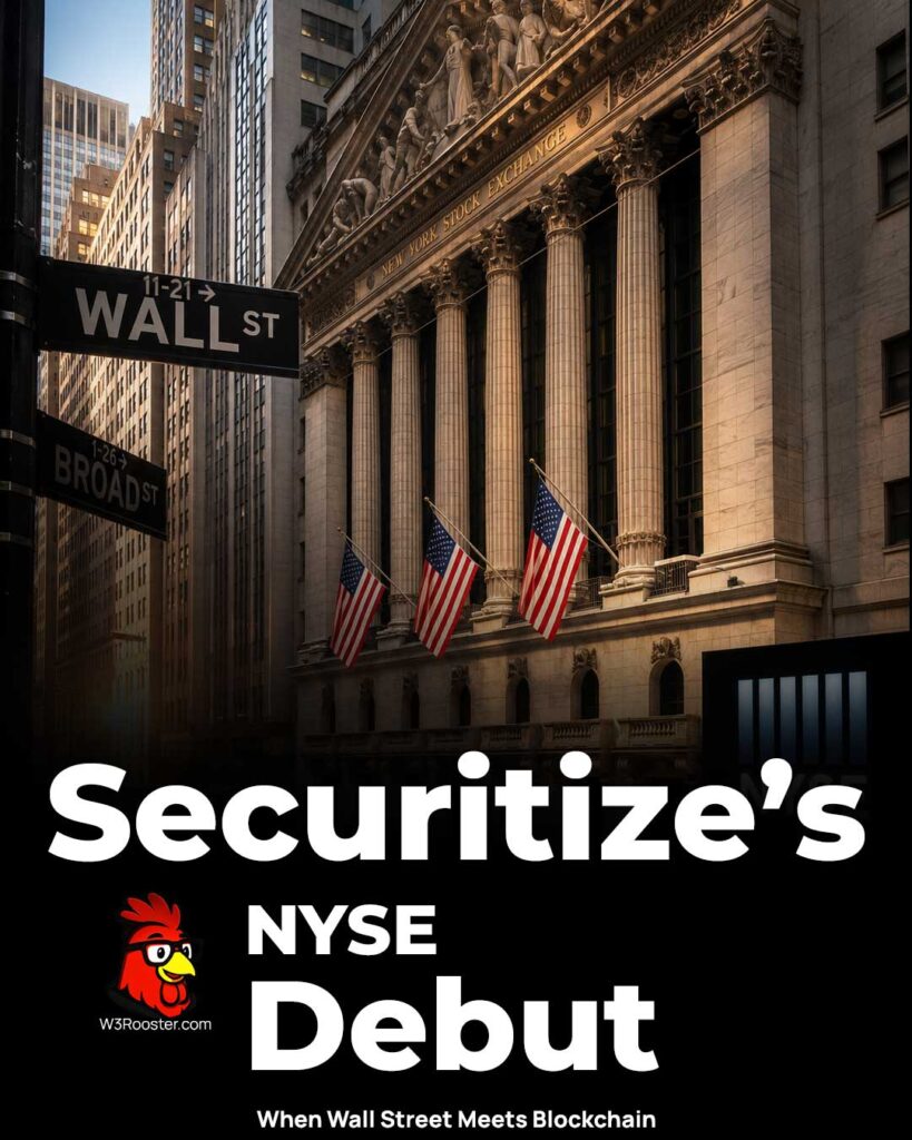 When Wall Street Meets Blockchain: Why Securitize’s NYSE Debut Matters