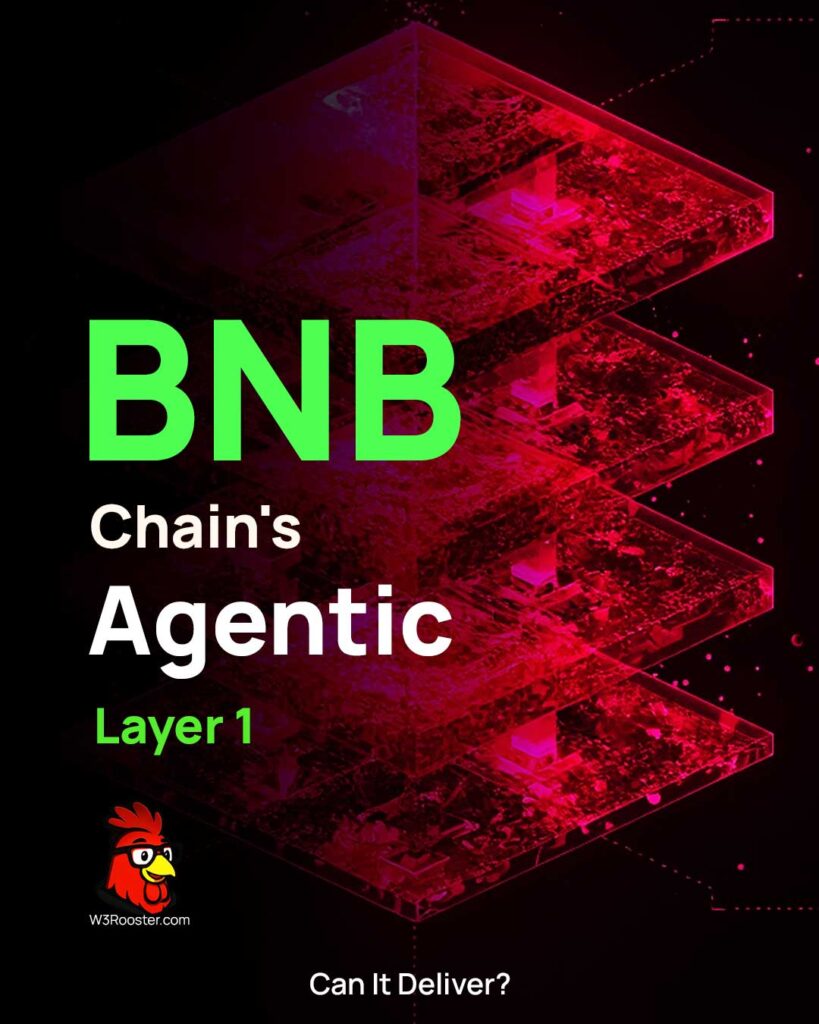 BNB Chain's Agentic Layer 1: A Bold Vision for AI-Powered Finance—But Can It Deliver? 1 7.8.2026-W3Rooster.-BNB-wants-to-add-New-Layer-for-Autonomy2