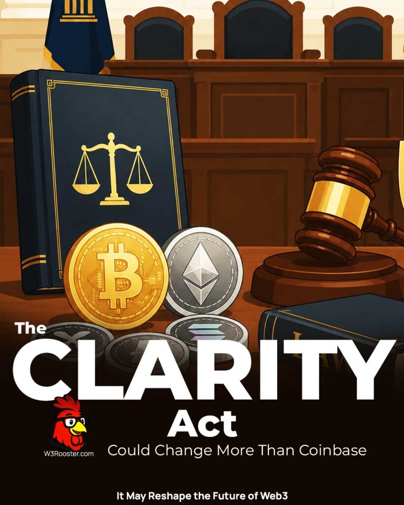 The CLARITY Act Could Change More Than Coinbase It May Reshape the Future of Web3 1 The CLARITY Act Could Change More Than Coinbase