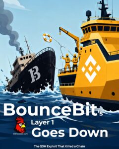 BounceBit’s $3M Exploit Killed Its Layer 1: What It Reveals About the Future of Blockchain Infrastructure.