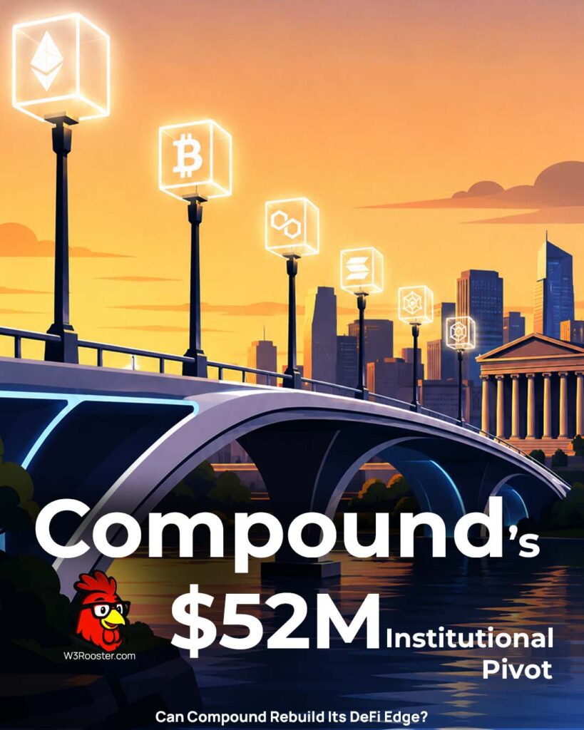 Compound’s $52M Institutional Pivot: Can DeFi’s Pioneer Rebuild Its Place in Onchain Credit?