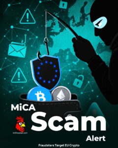 EU Regulators Warn of Crypto Scams After MiCA Licensing Changes as Fraudsters Exploit Market Confusion