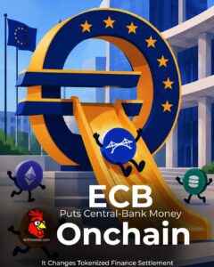 The ECB Just Put Central-Bank Money Into Tokenized Finance. Who Controls the Money Behind the Blockchain? 2 The ECB Just Put Central-Bank Money Into Tokenized Finance. Who Controls the Money Behind the Blockchain?