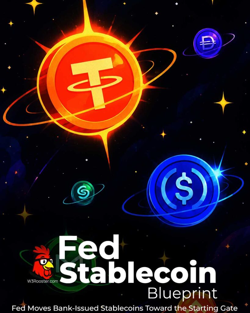 Fed Moves Bank-Issued Stablecoins Toward the Starting Gate