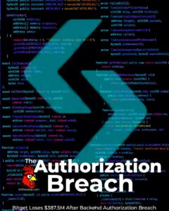 Bitget Loses $387.5M After Backend Authorization Breach 2 Bitget Loses $387.5M After Backend Authorization Breach