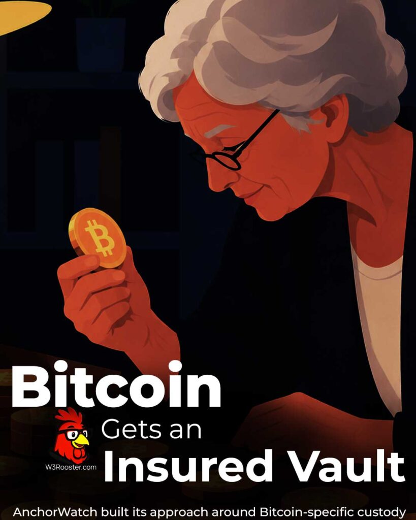 AnchorWatch Opens Bitcoin Custody With Up to $370 Million in Insurance 1 AnchorWatch Opens Bitcoin Custody With Up to $370 Million in Insurance