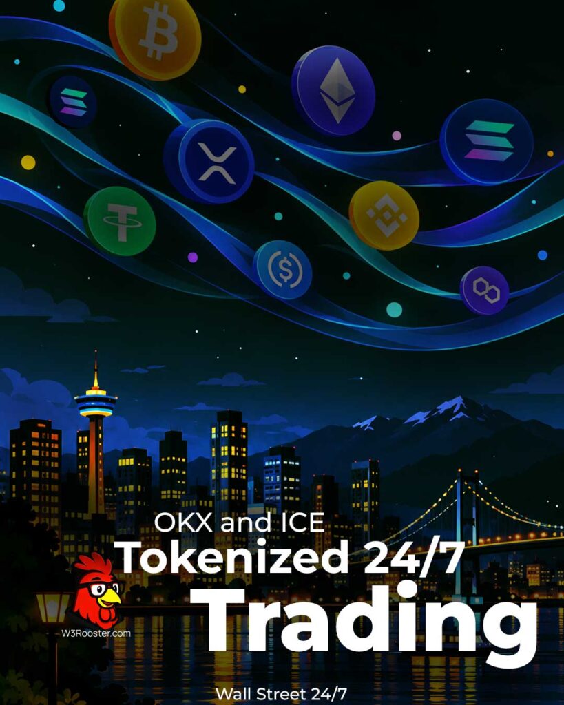 OKX and ICE File for 24/7 Tokenized Trading of U.S. Stocks 1 OKX and ICE File for 24/7 Tokenized Trading of U.S. Stocks